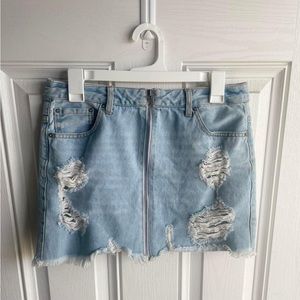 Forever 21 Jeans Skirt
